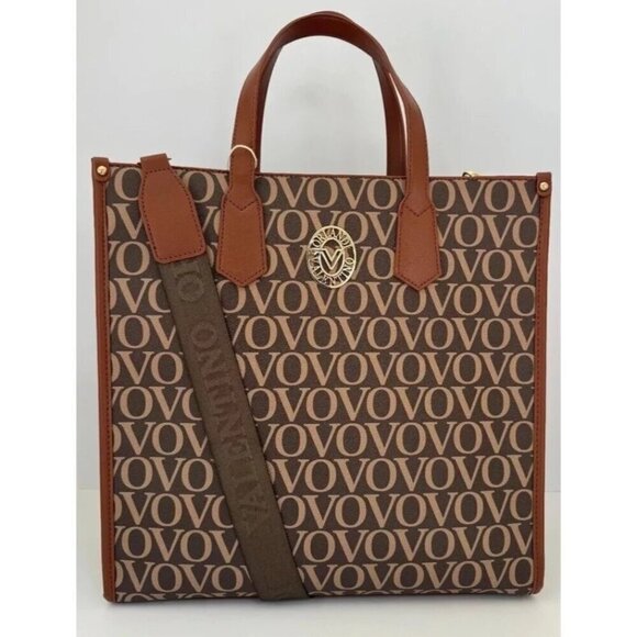 Valentino Orlandi Handbags - Valentino Orlandi Vovo Handbag Crossbody Brown Signature Extra Woven NWT